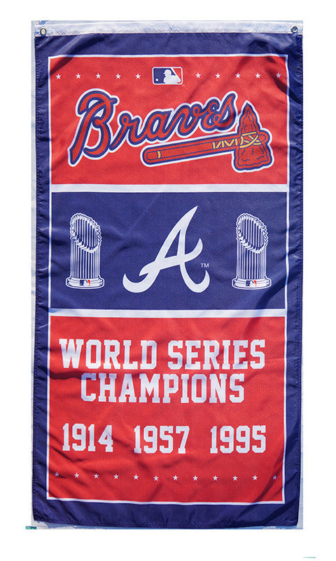 atlanta braves Flag-3x5 Banner-100% polyester - flagsshop