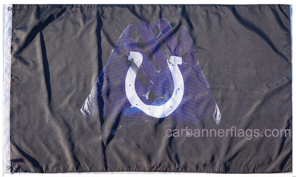 Indianapolis Colts Flag-3x5 NFL Banner-100% polyester- super bowl - flagsshop