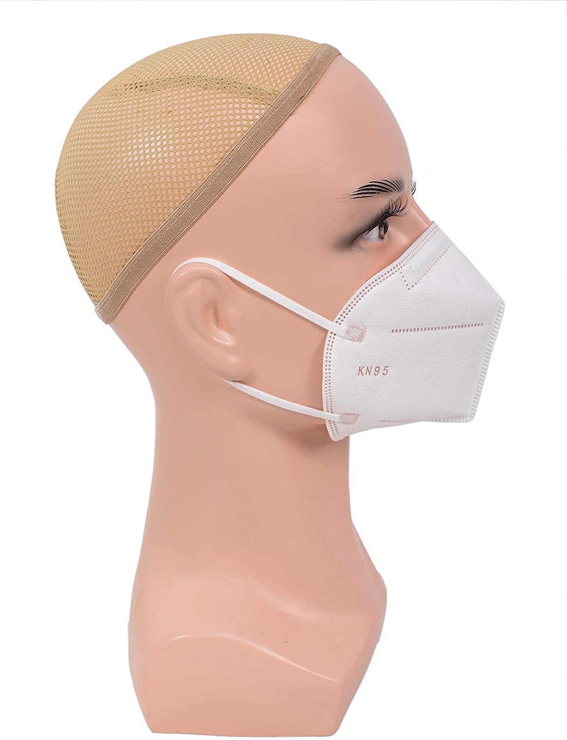 KN95 Masks Full Face Mask with Free Adjustable Headgear N95 Mask Full Face Mask Dust Masks (20packs) - flagsshop