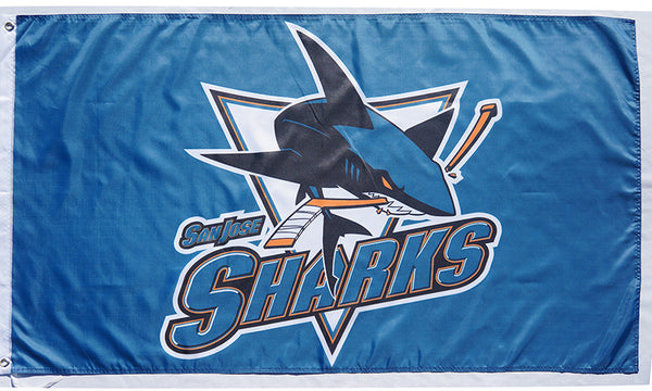 San Jose Sharks Flag-3x5 Banner-100% polyester - flagsshop