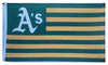Oakland Athletics Flag-3x5 Banner-100% polyester - flagsshop