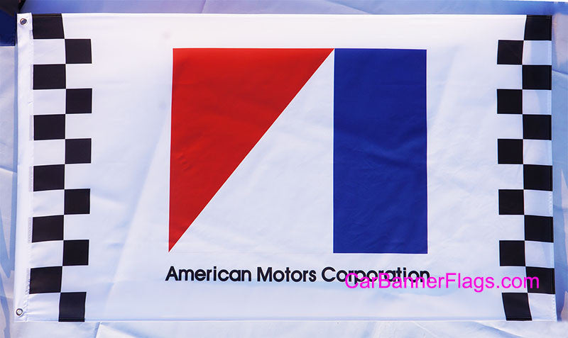 AMC American Motors Corporation Flag-3x5ft Banner-100% polyester