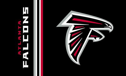 Atlanta Falcons garden flag, 30*45 CM size,280g/m2 fabric double sided printing - flagsshop
