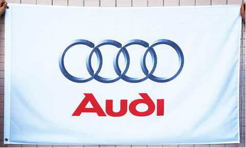 Custom Porsche Flag & Audi Flag-3x5 Banner-100% polyester-Vertical - flagsshop