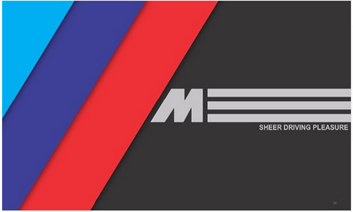 BMW M Flag-3x5 M3 BMW-100% polyester BMW IIIM Banner - flagsshop