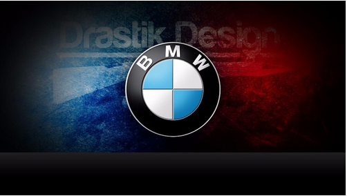 BMW flag-3x5 FT-100% polyester-Checkered Banner-mini - flagsshop