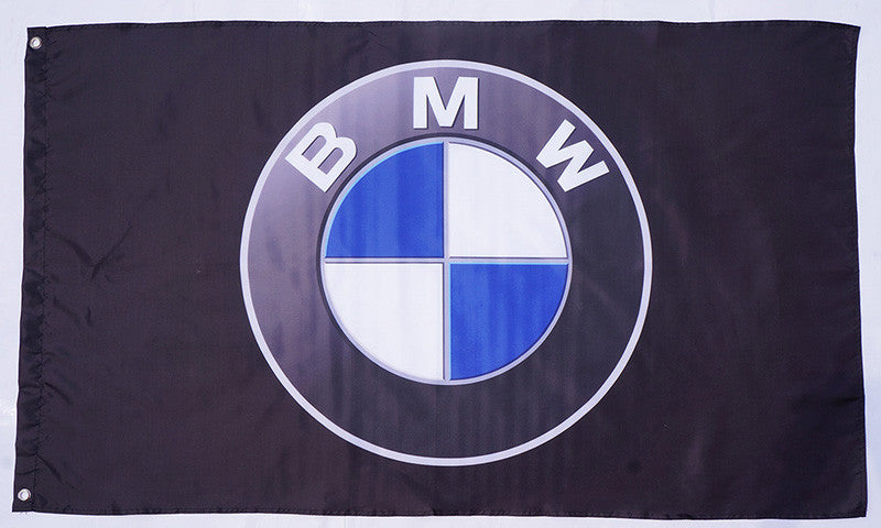 BMW flag-3x5 FT-100% polyester-Checkered Banner-mini - flagsshop