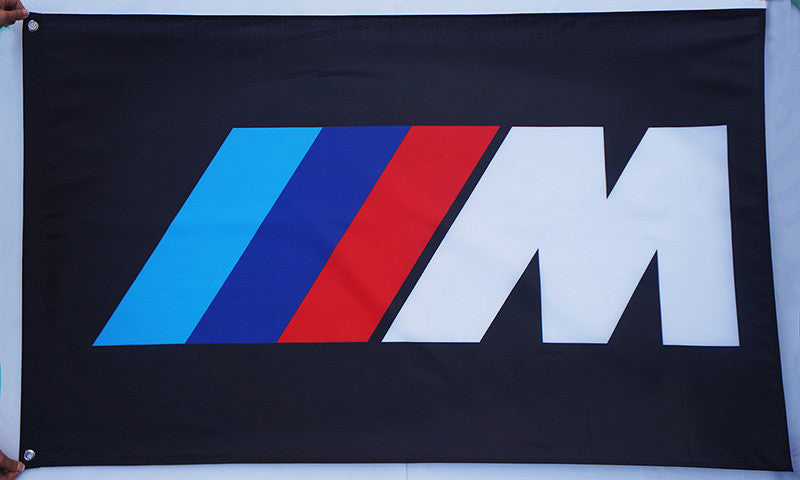 BMW flag-3x5 FT-100% polyester-Checkered Banner-mini - flagsshop