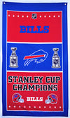 Buffalo Bills Flag-3x5 NFL Buffalo Bills Flag Banner-100% polyester-Stripes-Champions-super bowl - flagsshop