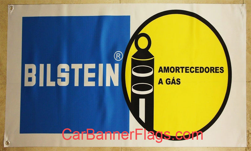 Bilstein Flag-3x5 FT Banner-100% polyester-2 Metal Grommets - flagsshop