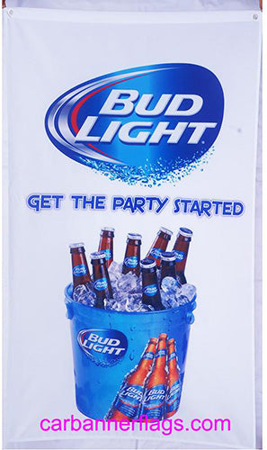 Budweiser Flag-3x5 Banner-100% polyester-bud light with can-Dilly Dilly-Saturdays are for the boys-Busch light - flagsshop
