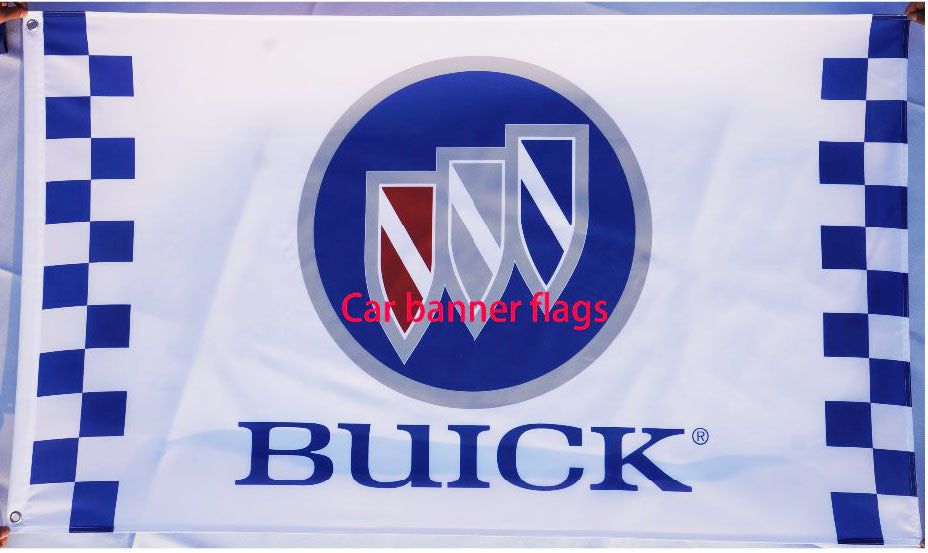 Buick flag-3x5ft Buick Grand National Flags Banner-100% polyester-checkered Banner - flagsshop