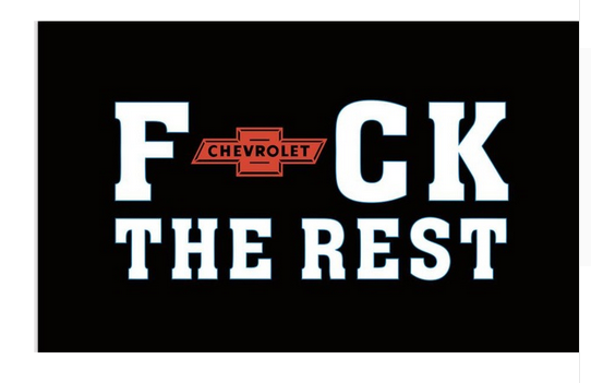 Chevrolet flag-3x5 Chevy Racing Banner - flagsshop