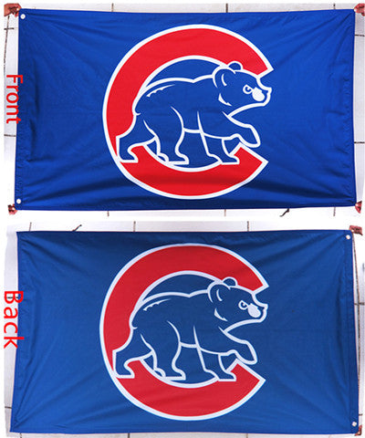 Chicago Cubs Flag-3x5 Banner-100% polyester - flagsshop
