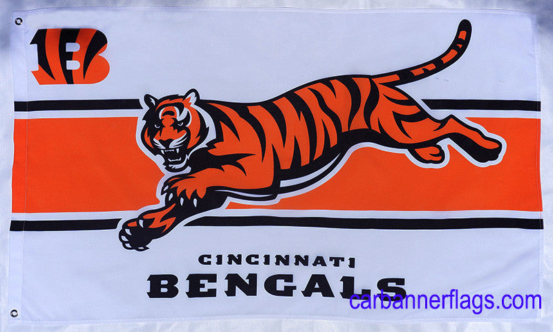 Cincinnati Bengals Flag-3x5ft NFL Banner-100% polyester-super bowl -  flagsshop