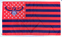 WinCraft Atlanta Hawks 2x3 Foot Banner Flag - Polyester, Double-Sided, Officially Licensed - View #9