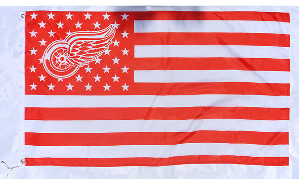 Detroit Red Wings Flag-3x5 Banner-100% polyester - flagsshop