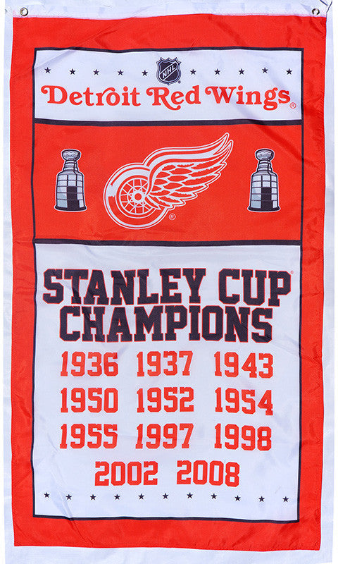 Detroit Red Wings Flag-3x5 Banner-100% polyester - flagsshop