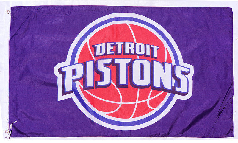 Detroit Pistons Flag-3x5 Banner-100% polyester - flagsshop