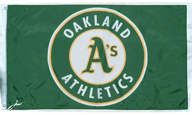 Oakland Athletics Flag-3x5 Banner-100% polyester - flagsshop
