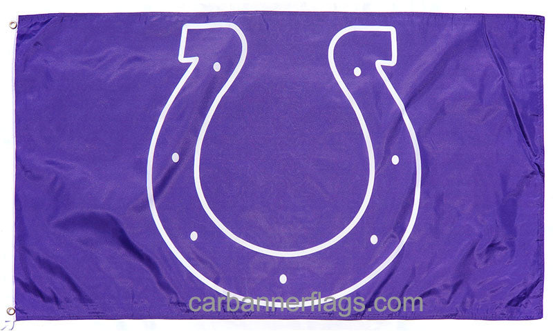 Indianapolis Colts Football Team Helmet Flag 90x150cm 3x5ft Fan Best Banner