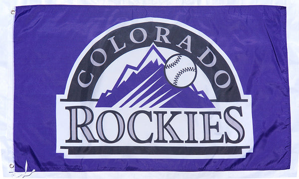 Colorado Rockies Flag-3x5 Banner-100% polyester - flagsshop