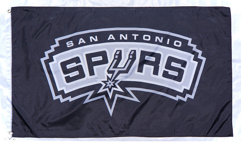 San Antonio Spurs Flag-3x5 Banner-100% polyester - flagsshop