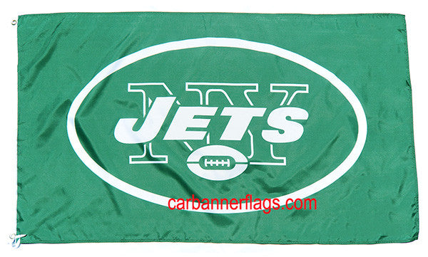 New York Jets Flag-3x5 NFL Banner-100% polyester- Free shipping for USA address - flagsshop