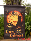Toland Home Garden "Scary Halloween Halloween/Fall" Decorative Garden Flag, "12.5 x 18" "28 x 40" Inches