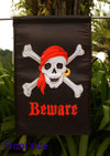 NEW Pirate w Red Bandana Jolly Roger  Flag Banner"12.5 x 18" "28 x 40" Inches
