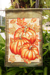 Halloween Home Garden Pumpkin Spice Decorative Garden Flag - "18" x 12.5 "x 28 to 40 inches - flagsshop