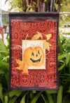 Garden Flag Happy Halloween With Magic Pumpkin Outdoors Flags Of Double Sided Waterproof And Fade Resistant Printed banners- "18 - flagsshop