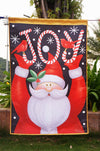 Santa Claus holiday flag December Christmas "12.5 x 18" "28 x 40." - flagsshop