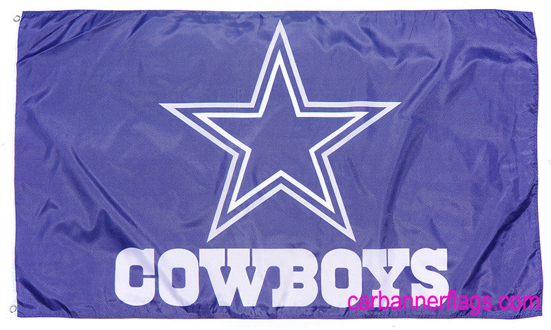 Dallas Cowboys Flag-3x5 NFL Banner-100% polyester-Helmet-Champions