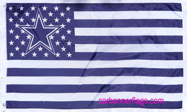 Dallas Cowboys Flag-3x5 NFL Banner-100% polyester-Helmet-Champions - flagsshop