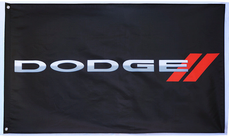 Dodge Flag-3x5 checkered banner-Viper-RAM-Trucks-Charger-Alex-Challenger-Super bee - flagsshop