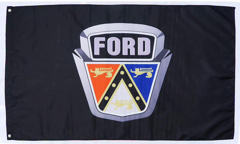 Ford Flag-3x5-Checkered Banner-for Saleen-Mustang-Shelby-Cobra-Cortina - flagsshop