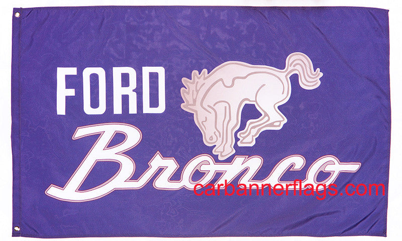 Ford Bronco Flag-3x5 Banner-100% polyester - flagsshop