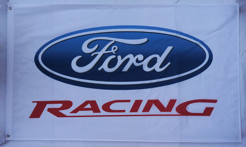 Ford Flag-3x5-Checkered Banner-for Saleen-Mustang-Shelby-Cobra-Cortina - flagsshop