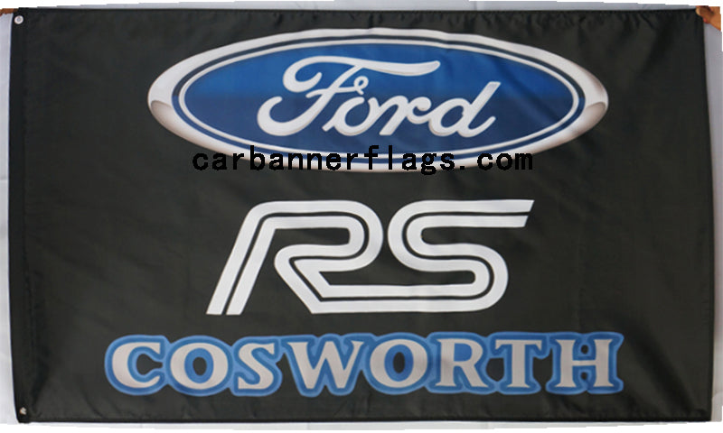 Ford Flag-3x5-Checkered Banner-for Saleen-Mustang-Shelby-Cobra-Cortina - flagsshop