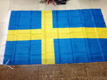 Sweeden national flag-90*150CM-Sweeden country banner-3x5FT - flagsshop