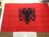 Albania national flag , 90*150CM,country banner,3x5ft - flagsshop