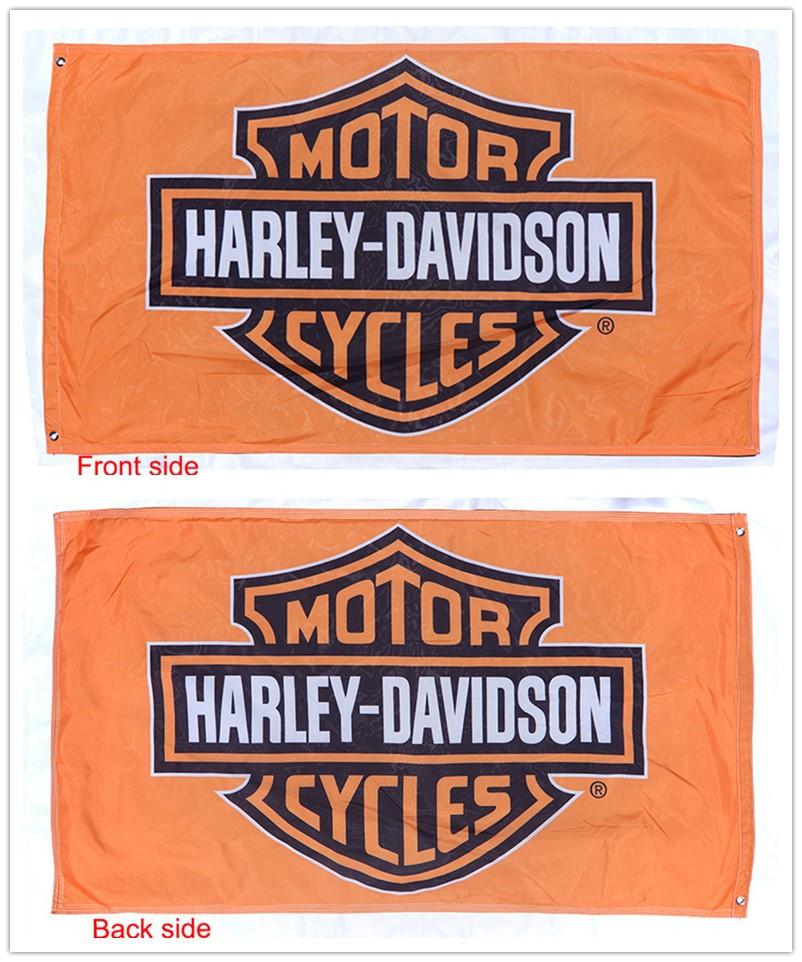 Harley Davidson FLAG HD BANNER LEGENDARY-3x5 motorcycles banner-Harley Flags - flagsshop