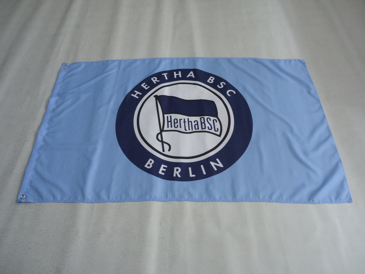 Hertha BSC Flag-3x5 Banner-100% polyester - flagsshop