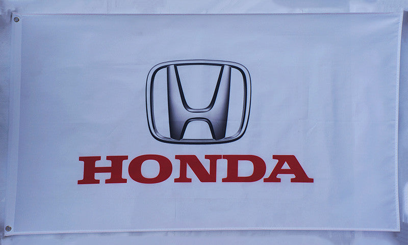 Honda Flag-3x5 Honda Racing Motorcycles Banner-100% polyester-2 Metal Grommets - flagsshop