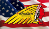 Indian motorcycles Flag-3x5 FT-100% polyester Banner-Red-Yellow