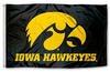 Iowa Hawkeyes Flag-3x5 FT NCAA The University of Iowa Banner-100% polyester -one side & 2 sides