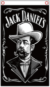 Jack Daniel's Flag Jack Daniels happy hour Flag-3x5 checkered Banner-Metal Grommets - flagsshop