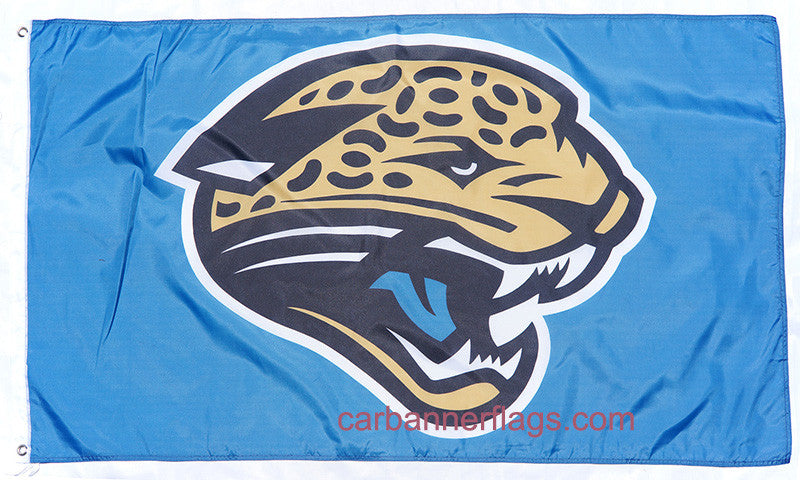 Jacksonville Jaguars Flag-3x5 NFL super bowl Banner-100% polyester- Free shipping for USA - flagsshop