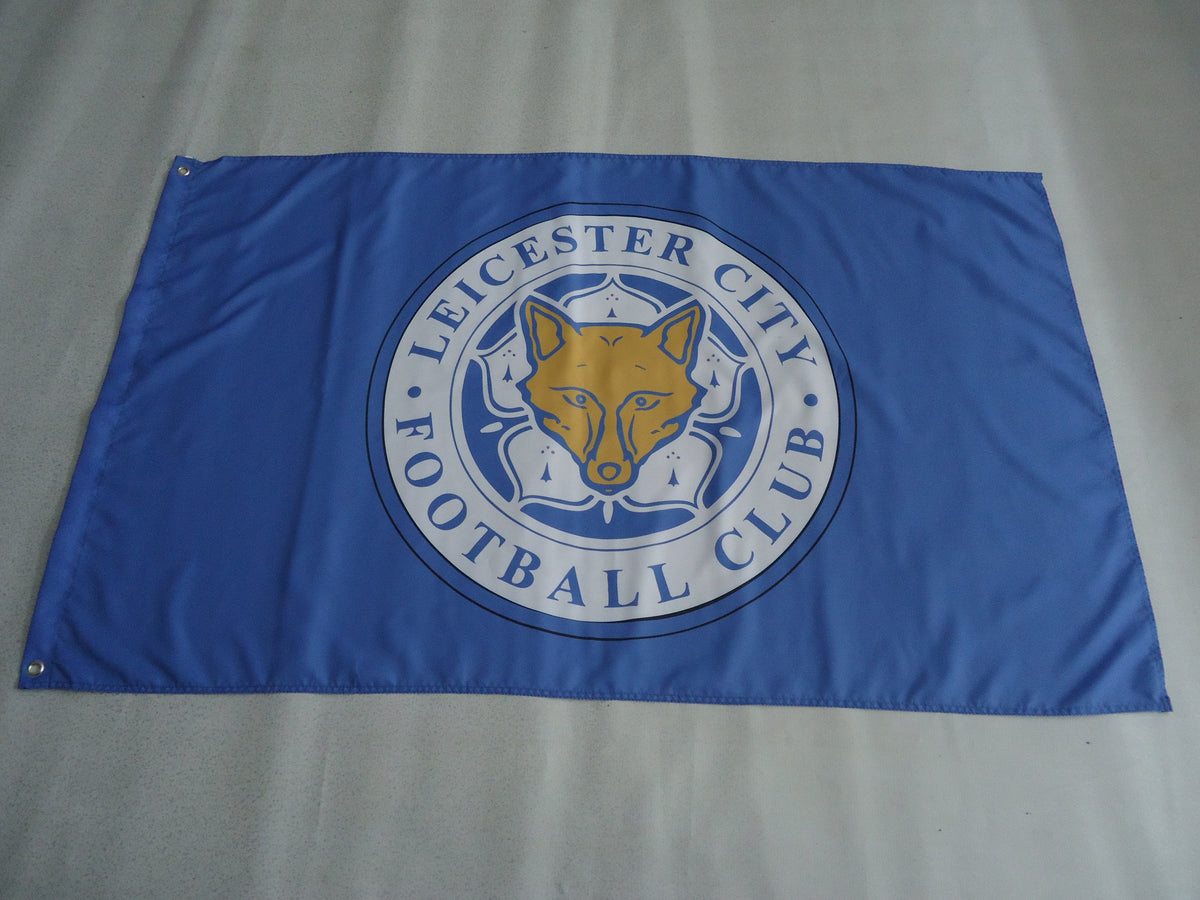 Leicester City Football Club Flag-3x5 Banner-100% polyester - flagsshop
